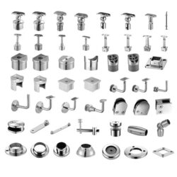 Different types of construction hardware